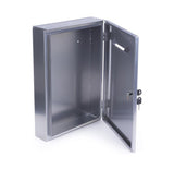 Metal Box Mail box Secure Collection Box Ticket Box,Easy Wall Mount 14785 Silver