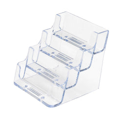 Four-tier-Business-Card-Holder-200-Capacity Clear Gift Card Holder Prepaid Card 14910