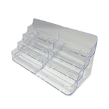 Four-tier-Business-Card-Holder-200-Capacity Clear Gift Card Holder Prepaid Card 14919