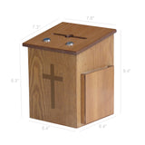 Double Lock Comment Collection Suggestion Box Donation Charity Box Prayer Box Tithing 14920