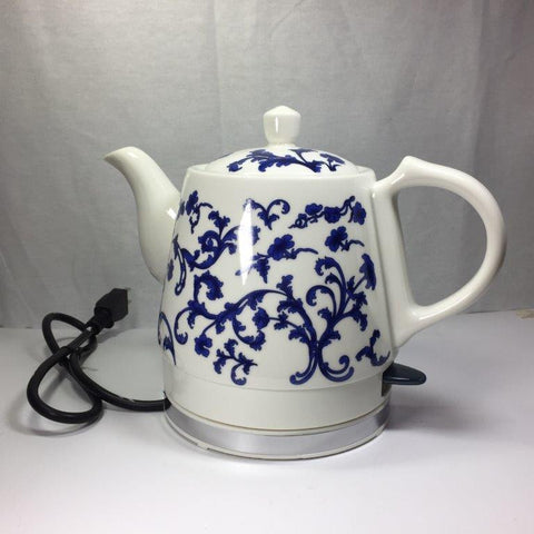 Fixturedisplays 1 qt. Ceramic Electric Tea Kettle 15001