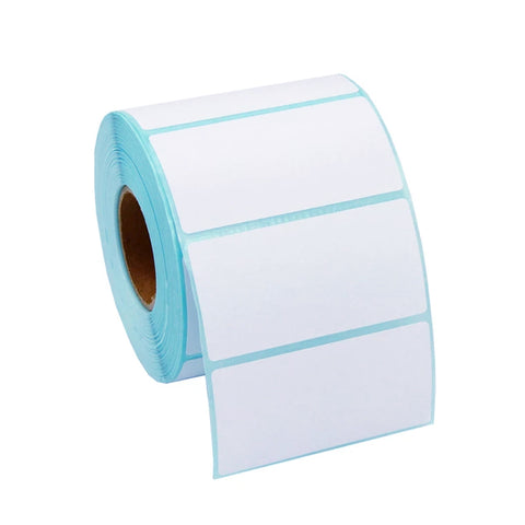 Thermal Label 2.4x 1" White Label 2000 Sheets/Roll Barcode Label Product Label