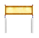 scroll painting wall mount bracket long chinese painting horizontal hanging