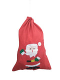 20X28 Christmas Gift Bag Reusable Non woven Fabric Santa Claus Present Bag