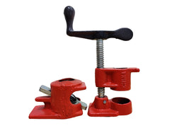 1/2" Wood Gluing Pipe Clamp Set Heavy Duty PRO Woodworking Cast Iron