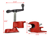 1/2" Wood Gluing Pipe Clamp Set Heavy Duty PRO Woodworking Cast Iron