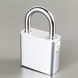 FixtureDisplays® Fingerprint Padlock, Bluetooth Lock APP Remote Access Unlock, Smart Padlock, Keyless Lock 15064 4PK