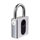 FixtureDisplays® Fingerprint Padlock, Bluetooth Lock APP Remote Access Unlock, Smart Padlock, Keyless Lock 15064 4PK
