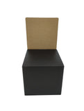 10PK 6x6x12" Tip Box Donation Charity Foundraising Youth Tithes Coin Collection 15069 BLACK