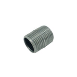 1/2" threaded male black pipe nipple tube fixture fitting plumbing nipple iron 15072-1PK