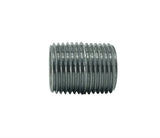 1/2" threaded male black pipe nipple tube fixture fitting plumbing nipple iron 15072-1PK
