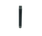 1/2" threaded male black pipe 6" long tube fixture fitting plumbing nipple iron