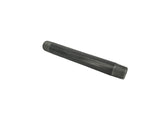 1/2" threaded male black pipe 6" long tube fixture fitting plumbing nipple iron
