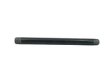 1/2" threaded male black pipe 10" long tube fixture fitting plumbing nipple iron
