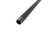 1/2" threaded male black pipe 14" long tube fixture fitting plumbing nipple iron