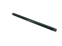 1/2" threaded male black pipe 14" long tube fixture fitting plumbing nipple iron