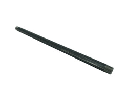 1/2" threaded male black pipe 18" long tube fixture fitting plumbing nipple iron