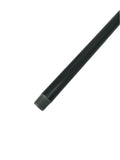 1/2" threaded male black pipe 20" long tube fixture fitting plumbing nipple iron