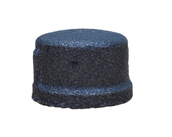 1/2" Cap Black Pipe Coupler Connector Rustic Industrial Vintage Shelf Tube Parts