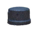 1/2" Cap Black Pipe Coupler Connector Rustic Industrial Vintage Shelf Tube Parts