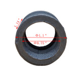 1/2" Tee Black Pipe Coupler Connector Rustic Industrial Vintage Shelf Tube Parts