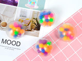 SQUEEZY PEEZY Squishy Sensory Stress Relief Ball Toy Autism Anxiety Fidget Beads