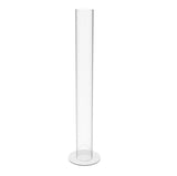 Clear Tube Planter Tall Vase DIY Kit Aqurarium Terrarium 36X4"TubeX8" Base 15139-36+18822-1/8-8"