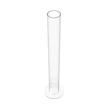 Clear Tube Planter Tall Vase DIY Kit Aqurarium Terrarium 36X4"TubeX8" Base 15139-36+18822-1/8-8"