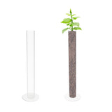 Clear Tube Planter Tall Vase DIY Kit Aqurarium Terrarium 36X4"TubeX8" Base 15139-36+18822-1/8-8"