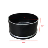 4" Inside Dimmensions PVC Chair Leg Caps Round Tube Protectors Furniture End 15139-CAP