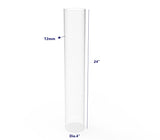Clear Acrylic Plexiglass Tube 3.5" OD 3.25" ID Diameter x 24" (nominal) Long 15145-24"