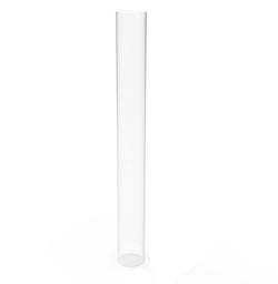 Clear Acrylic Plexiglass Tube 3.5" OD 3.25" ID Diameter x 36" (nominal) Long 15145-36"