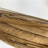 Queen Size Sheets Set Egyptian Cotton 1800 Count No Pill Cover Sheet Pillow Case 15177 Gold