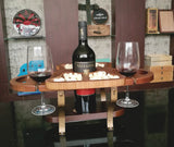 Red Wine Holder 4× glasses and  1×bottle ，Elegant Design Wine Rack,Red Wine Stand15204