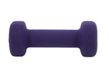 Neoprene Coated Dumbbell Weights 4 Pounds Single Pack Blue Soft Hex Ends 1PC