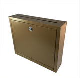 Multipurpose, Wall Mountable, Medium Size, Suggestion Box, Donation Box, Drop Box, Mailbox,Cash Box, 15212 copper-NEW