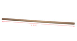 Wooden Dowel 34 3/8" Long 1" Diameter Wood Rod Banner Hanger Poster Hanging Rod