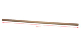 Wooden Dowel 58.5" Long 1" Diameter Wood Rod Banner Hanger Poster Hanging Rod