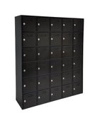 FixtureDisplays®38.8 X 43.6 X 9.4" 110V outlet 30 Slot Cellphone Locker Storage Charging Station Class Camp Security No-phone 15249
