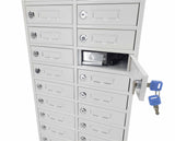 Cellphone Locker Charging Station USB Storage Cabinet Cubbie Secure Deposit Slot Max 5 Watts Per Slot Output 15251 USB