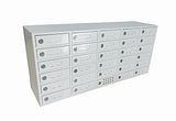 USB Cellphone Locker Smart Device Charging Station School Office 30 Slot Max 5 Watts Per Slot Output 15252-USB