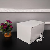 FixtureDisplays® Cellphone Locker Mobilephone Storage Charging Station Camp Work School Classroom 6-Slot, 14.2" Wide X 7.9" Tall X 9" Max 5 Watts Per Slot Output 15253-USB