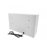 FixtureDisplays® 24-Slot Cellphone iPad USB Charging Station Lockers Assignment Mail Slot Box  24 W x 15 H x 8"D Big (8.2") and Small (4.4") Slots 15255-USB