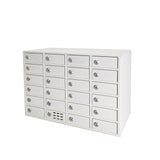 23 Slot USB　Cellphone Locker Storage Charging Station Class Camp Security No-Phone 15257