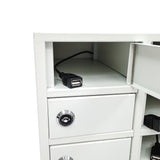 23 Slot USB　Cellphone Locker Storage Charging Station Class Camp Security No-Phone Max 5 Watts Per Slot Output 15257