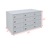 Cellphone locker charging station ipad mini storage cabinet homework school slot