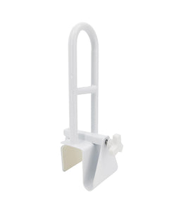 Adjustable Bathtub Safety Rail Shower Grab Handle Bar Edge Mount Clamp Senior Fall Prevention Handic 15265