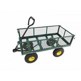 Heavy Duty Lawn/Garden Utility Cart/Wagon With Removable Side Meshes  10086