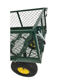 Heavy Duty Lawn/Garden Utility Cart/Wagon With Removable Side Meshes  10086