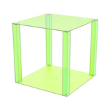 Green Plexiglass Acrylic Cube Display Case 15350
